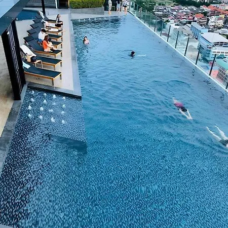 Central Pattaya, Best Location With Infinity Pool Exterior photo
